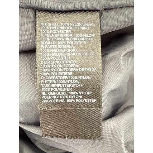 The North Face Mens HyVent Gray Jacket Removable Hood Shell only Size L - Picture 9 of 15